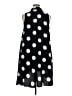 Mlle Gabrielle 100% Polyester Polka Dots Black Casual Dress Size XL - photo 2
