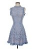 Francesca's 100% Polyester Blue Cocktail Dress Size XS - photo 1