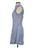 Francesca's 100% Polyester Blue Cocktail Dress Size XS - photo 5