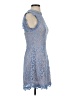 Francesca's 100% Polyester Blue Cocktail Dress Size XS - photo 4