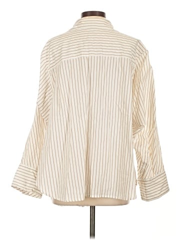 Free People 3/4 Sleeve Button-Down Shirt (view 2)