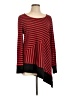 Chico's Red Pullover Sweater Size Lg (2) - photo 1