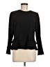 Zara Black Long Sleeve Blouse Size M - photo 1
