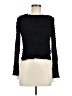 Zara Basic Black Long Sleeve T-Shirt Size M - photo 1