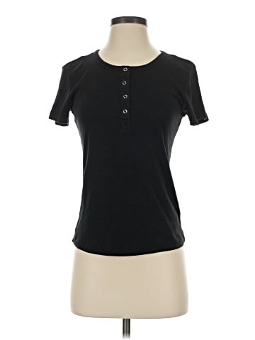 7 For All Mankind Short Sleeve Henley (view 1)