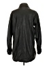 H&M 100% Polyester Black Raincoat Size XS - photo 2