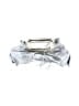 Maje 100% Leather Silver Leather Clutch One size - photo 2