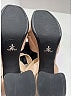 Prada 100% Patent Leather Pink Tan Sandals Size EU 37 (estimated) - photo 5
