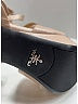 Prada 100% Patent Leather Pink Tan Sandals Size EU 37 (estimated) - photo 4