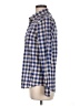 J.Crew 100% Cotton Checkered-gingham Blue Long Sleeve Button-Down Shirt Size 6 - photo 5