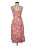 Nine West 100% Polyester Tropical Pink Cocktail Dress Size XS - photo 1