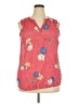 Fred David Pink Sleeveless Blouse Size 2X - photo 1