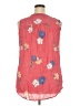 Fred David Pink Sleeveless Blouse Size 2X - photo 2