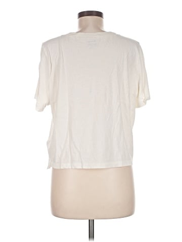Madewell Softfade Cotton Boxy-Crop Tee (view 2)