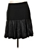 Halogen Solid Black Casual Skirt Size 4 - photo 1