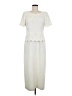 Karin Stevens 100% Polyester Ivory Casual Dress Size 8M - photo 1
