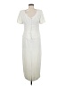 Karin Stevens 100% Polyester Ivory Casual Dress Size 8M - photo 2