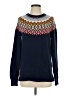 Old Navy Chevron-herringbone Blue Pullover Sweater Size S (tall) - photo 1