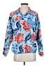 Patagonia 100% Polyester Print Blue Windbreaker Size S - photo 1