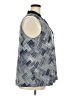 Next Blue Sleeveless Blouse Size 20 - photo 4