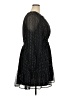 Old Navy Polka Dots Black Casual Dress Size XXL - photo 4