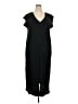 Universal Thread 100% Cotton Black Casual Dress Size XXL - photo 1