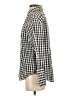 J.Crew 100% Cotton Checkered-gingham Black Long Sleeve Button-Down Shirt Size 2 - photo 5