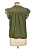 Daniel Rainn 100% Cotton Green Short Sleeve Blouse Size L - photo 2