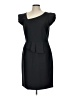 Antonio Melani Solid Black Cocktail Dress Size 10 - photo 1