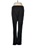 Ecru Solid Black Active Pants Size 6 - photo 2