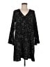 Disturbia 100% Polyester Stars Black Casual Dress Size 8 - photo 1