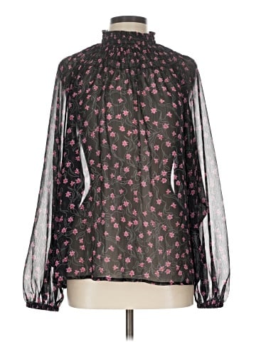 Elizabeth and James Long Sleeve Blouse (view 1)
