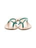 J.Crew Green Flip Flops Size 6 1/2 - photo 2