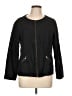 Garnet Hill 100% Linen Black Jacket Size 12 - photo 1