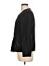 Garnet Hill 100% Linen Black Jacket Size 12 - photo 5