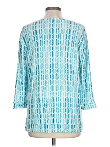 Weekends by Chico's 3/4 Sleeve Blouse (view 2)