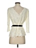 Alex Evenings Ivory 3/4 Sleeve Top Size M - photo 2