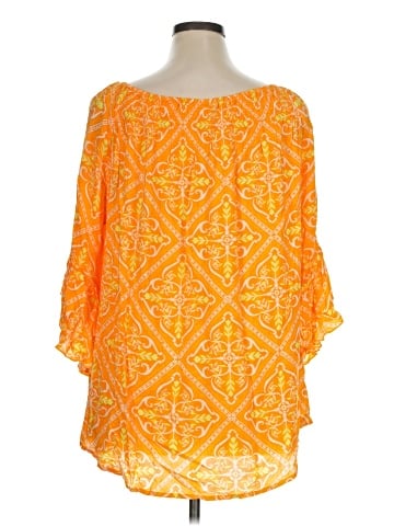 Cato 3/4 Sleeve Blouse (view 2)