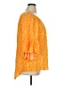 Cato 100% Rayon Orange 3/4 Sleeve Blouse Size XL - photo 4