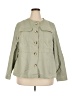 Lane Bryant Solid Green Jacket Size 18 - photo 1