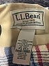 L.L.Bean 100% Polyester Tan Raincoat Size XS - photo 6
