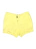 Ella Moss Solid Yellow Shorts Size S - photo 1