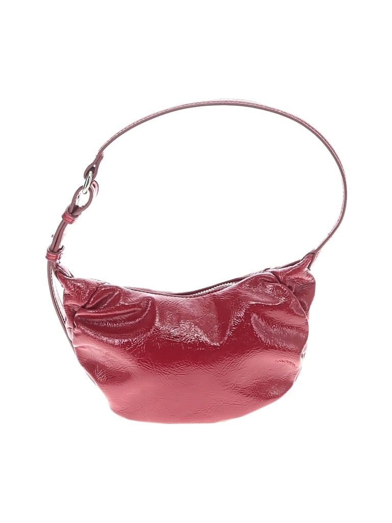 Pre-owned Zara Hobo Bag In Burgundy