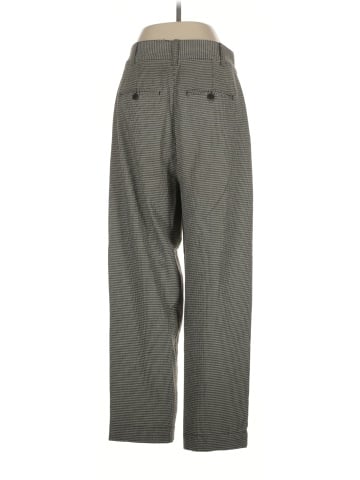 Madewell Pleated Taper Wide-Leg Pants in Mini Houndstooth (view 2)