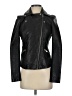 Veda 100% Leather Black Leather Jacket Size S - photo 1