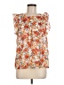 Eri + Ali 100% Polyester Orange Sleeveless Blouse Size M - photo 1