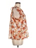 Eri + Ali 100% Polyester Orange Sleeveless Blouse Size M - photo 4