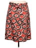 SC Collection 100% Polyester Print Red Casual Skirt Size 6 - photo 1