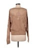 CALVIN KLEIN JEANS 100% Cotton Metallic Tan Pullover Sweater Size M - photo 2