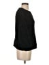 DKNY 100% Cotton Tweed Black Pullover Sweater Size S - photo 4